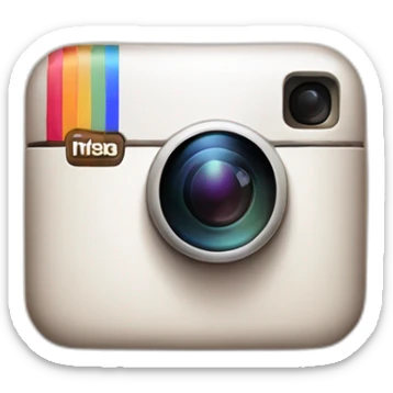 Instagram logo sticker