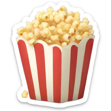 popcorn sticker