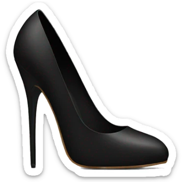 black heels  sticker