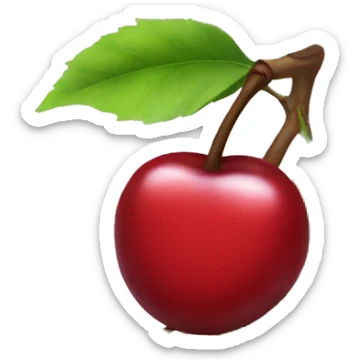 cherry sticker