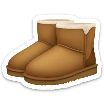 UGG slippers  sticker
