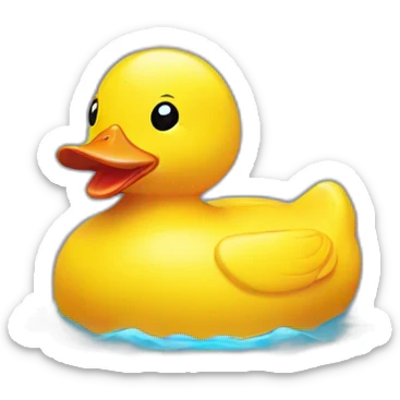 rubber duck sticker