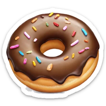 Donut sticker