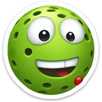 Pickleball sticker