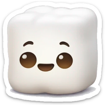 Marshmallows sticker