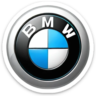 Bmw logo sticker