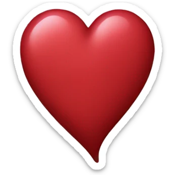 Hearts sticker