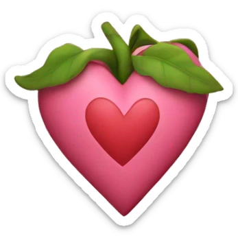 Corazón rosa  sticker