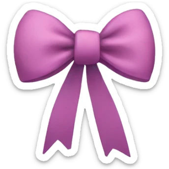 bow  sticker