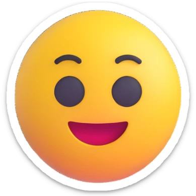 colorful 3D circular emoji with the word 'szundi' in the center in a modern font sticker