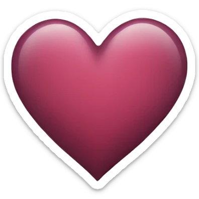 Heart sticker