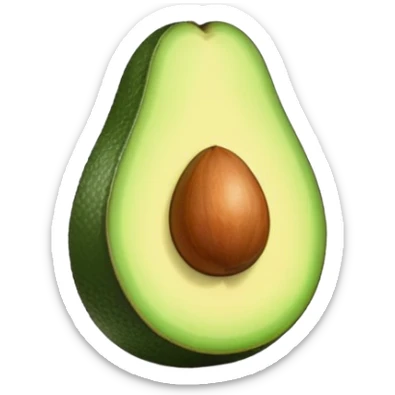 avocado sticker