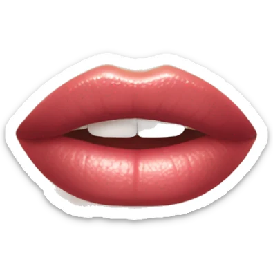 Lip gloss  sticker