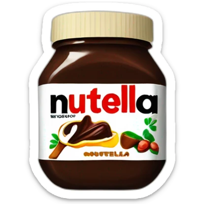 Nutella sticker