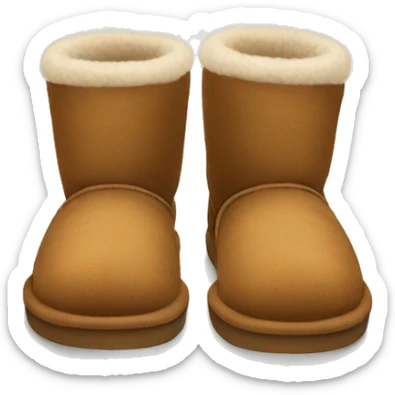 UGG slippers  sticker