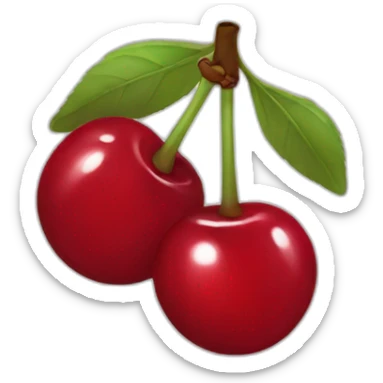 Cherry sticker