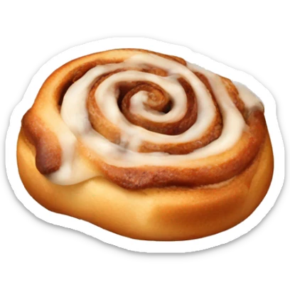 Cinnamon roll sticker