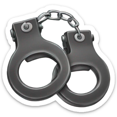 handcuffs sticker