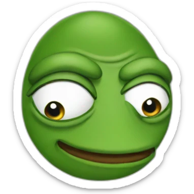 Muslim pepe sticker