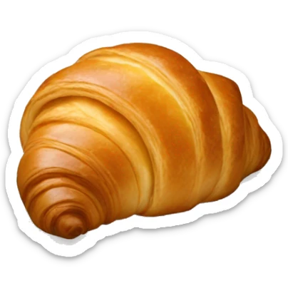Croissant sticker