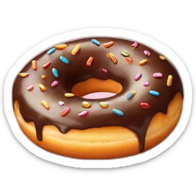 Donut sticker