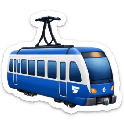 create cablecsr emoji in winter witht he logo of Bergbahnen Adelboden Lenk. make it dark blue. and add the words: Lenk  sticker