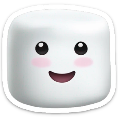 marshmallow  sticker