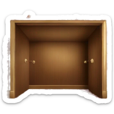 Vintage Las Vegas hotel room with red peeling wallpaper and dirty carpet  sticker