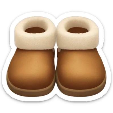 Ugg slippers sticker