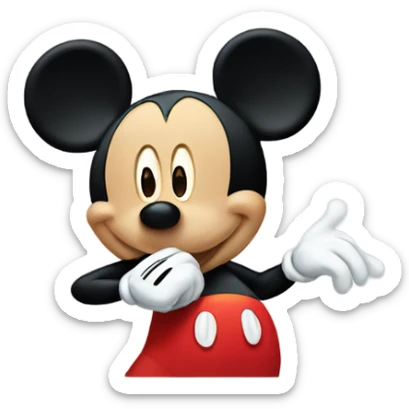 Mickey Mouse  sticker