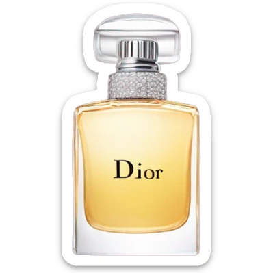 Dior perfume sticker