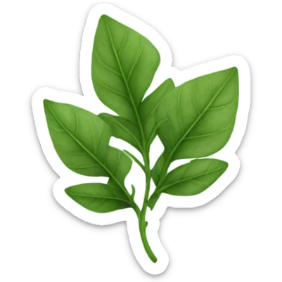 greek leaves sticker