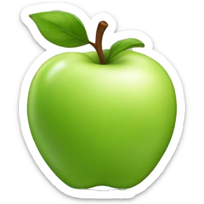 Apple sticker