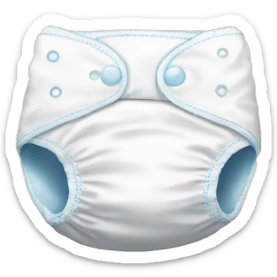 Diaper sticker