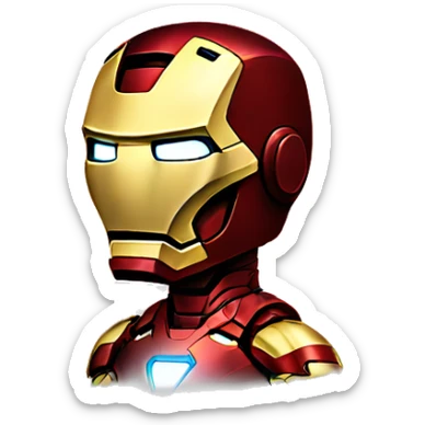 Ironman sticker