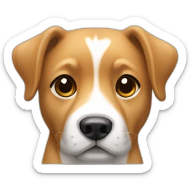 un chien qui fait des pompes a la salle de sport sticker