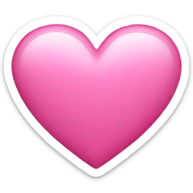 Pink hearts sticker