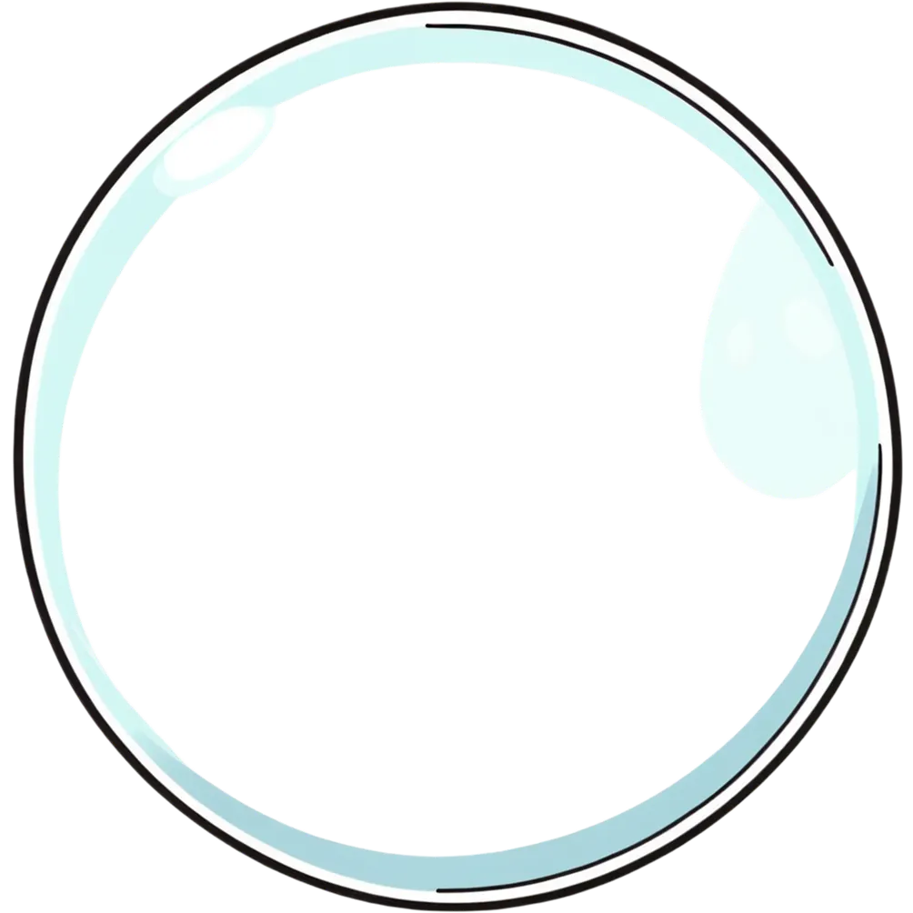 single bubble emoji