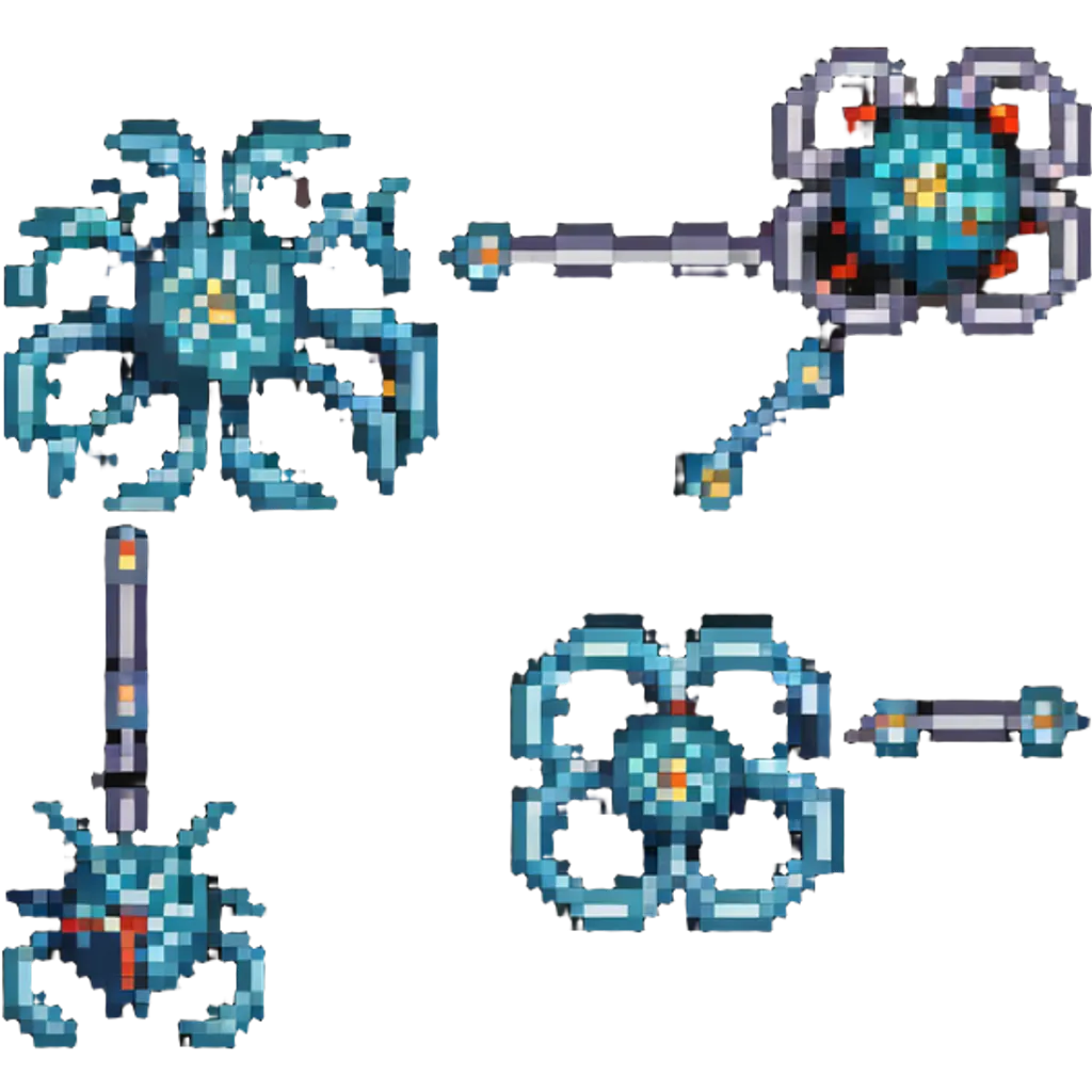 miniature technology, nanobots working at molecular level emoji
