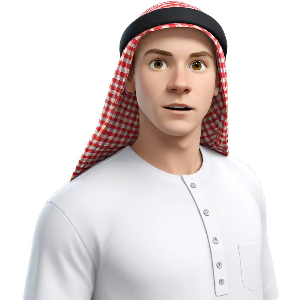 boy in white shirt hat emoji