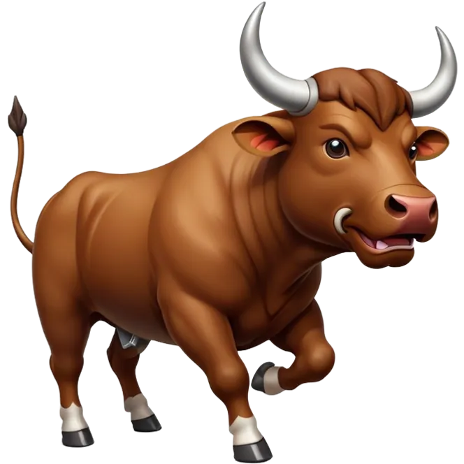 Bull mad emoji