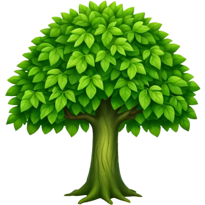 árbol emoji