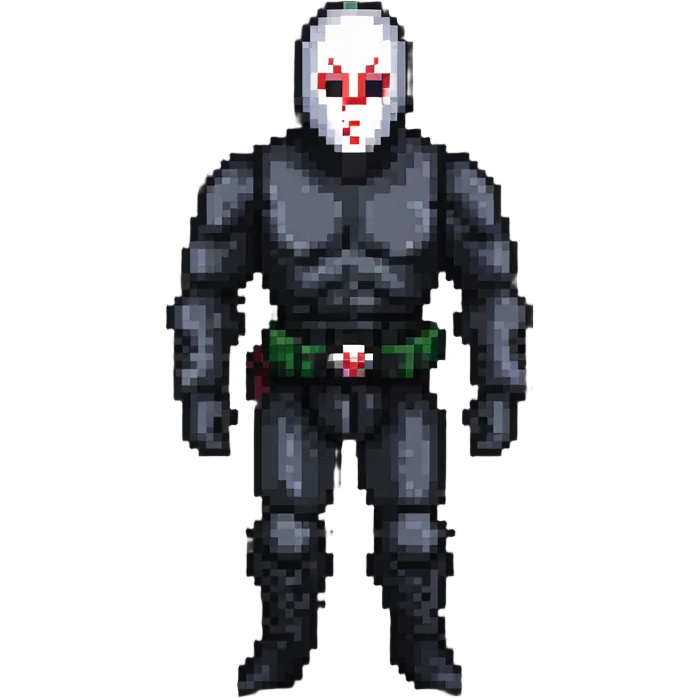 masked Kane WWE character emoji
