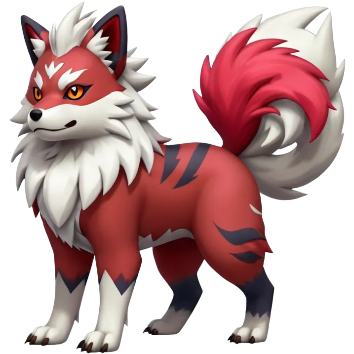 Zigzagoon-Arcanine-Zorua-Zangoose-Hybrid (Full body) emoji