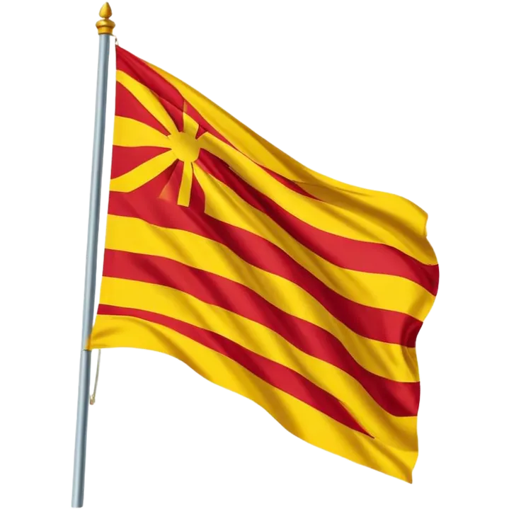 Do a emoji about the catalonia flag emoji
