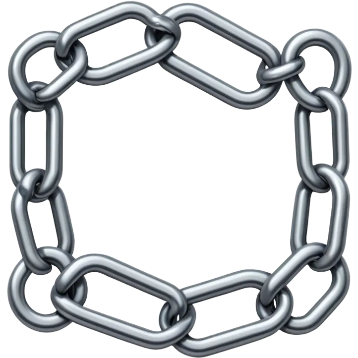 Vertical parallel chains emoji