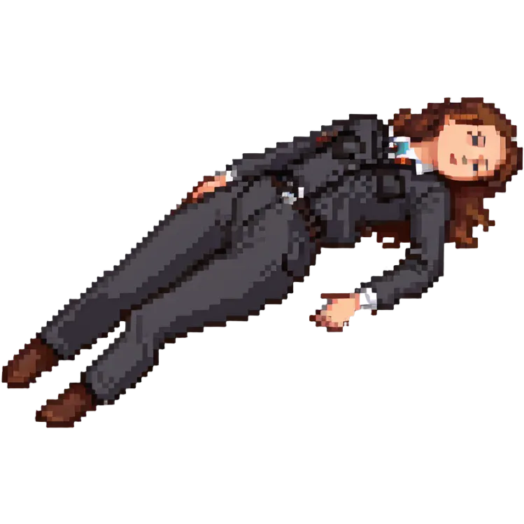 woman labour worker passed out on the floor emoji