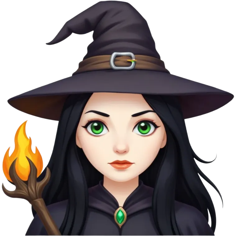 witch woman emoji