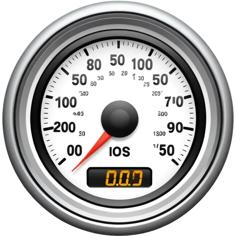 Speedometer  emoji