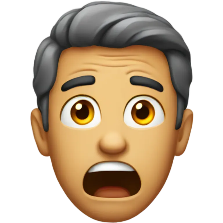 Shocked emoji